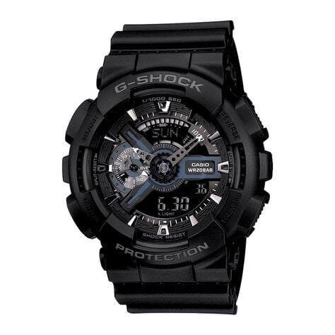 Montre Casio G-shock Black & White Noir - Montres &eacute;tanches Homme | Marc Orian
