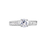 Bague Solitaire Mady Argent Blanc Oxyde De Zirconium - Bijoux fantaisie Femme | Marc Orian