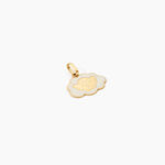 Pendentif Ange Nuage Or Jaune - Bijoux personnalis&eacute;s Enfant | Marc Orian