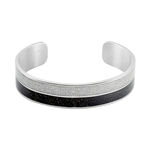 Bracelet Jonc Marie-adelaide Acier Blanc - Bracelets joncs Femme | Marc Orian