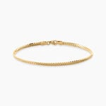 Bracelet Izel Argent Dor&eacute; A L'Or 750/1000 - Bracelets cha&icirc;nes Femme | Marc Orian