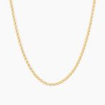 Collier Capucin Argent Dor&eacute; A L'Or 750/1000 - Colliers ete Homme | Marc Orian