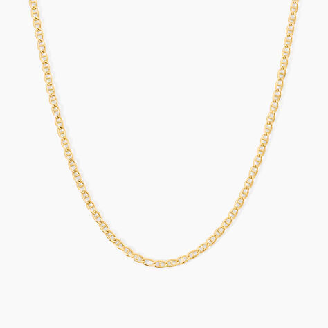 Collier Capucin Argent Dor&eacute; A L'Or 750/1000 - Colliers ete Homme | Marc Orian
