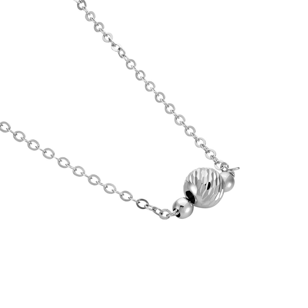 Collier Tolly Argent Blanc - Colliers Femme | Marc Orian