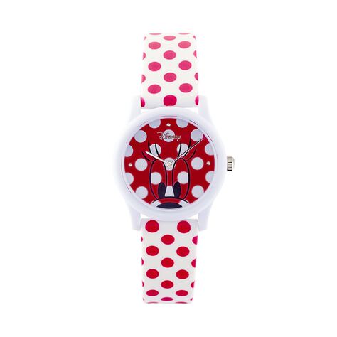 Montre Disney Blanc Et Rose Fushia - Montres Femme | Marc Orian