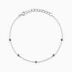 Bracelet Thesee Argent Blanc Oxyde De Zirconium - Bracelets fantaisie Femme | Marc Orian