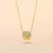 Collier Ruby Or Jaune Diamant - Colliers avec pierres Femme | Marc Orian
