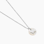 Collier Argent Blanc Pierine Nacre - Colliers ras du cou Femme | Marc Orian