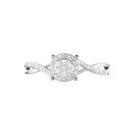 Bague Sigolania Or Blanc Diamant - Parures de mariage Femme | Marc Orian