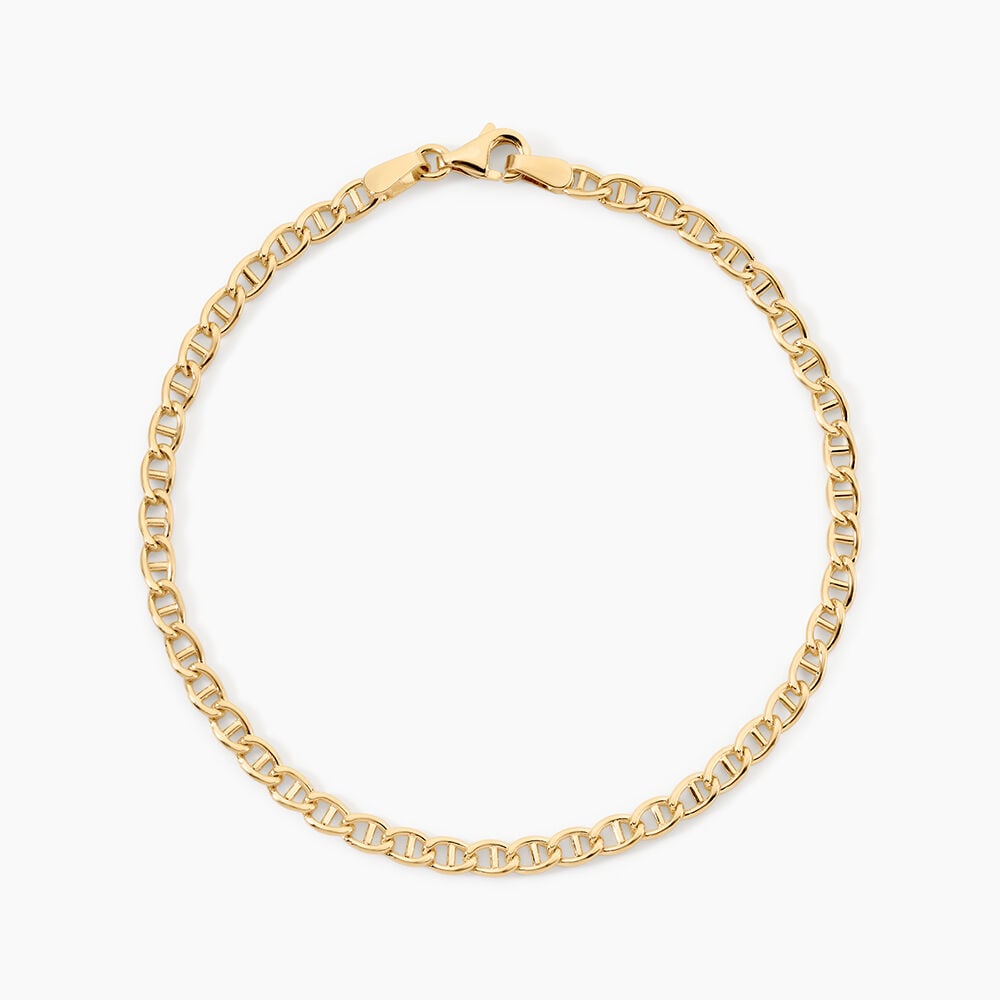 Bracelet Capucin Argent Dor&eacute; A L'Or 750/1000 - Bracelets cha&icirc;nes Femme | Marc Orian