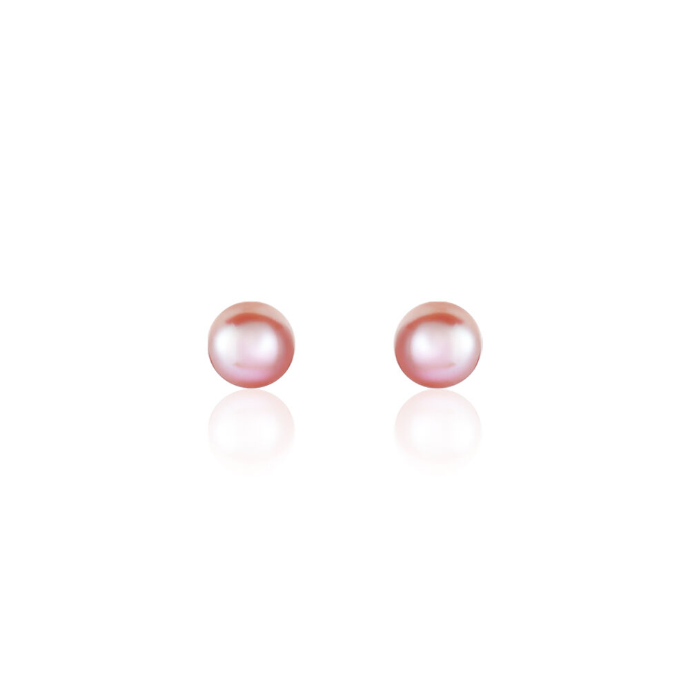 Boucles D'oreilles Puces Ursulina Or Jaune Perle De Culture - Boucles d'oreilles mariage Femme | Marc Orian