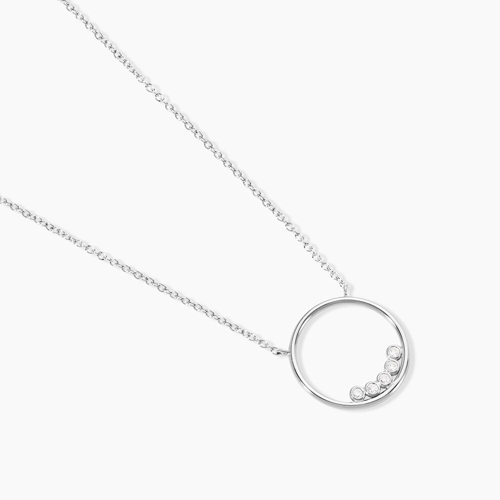 Collier Argent Leonerd Oxydes De Zirconium - Colliers avec pierres Femme | Marc Orian