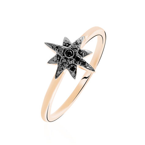 Bague Laetia Or Rose Diamant - Bagues pierres précieuses Femme | Marc Orian