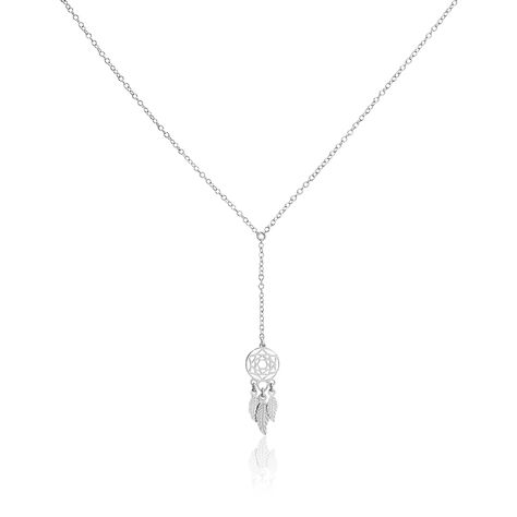Collier Catchy Argent Blanc - Colliers Femme | Marc Orian