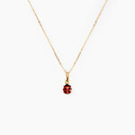 Collier Helidie Coccinelle Or Jaune - Colliers avec pierres Enfant | Marc Orian