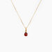 Collier Helidie Coccinelle Or Jaune