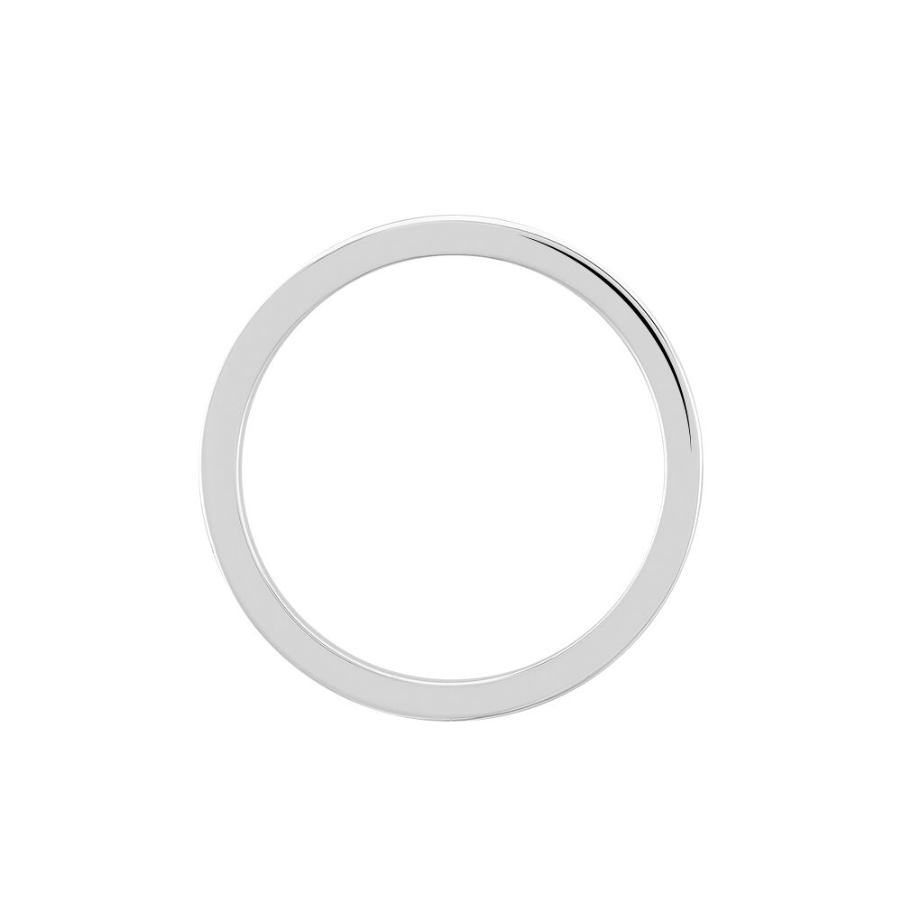 Alliance Elsia Or Blanc Diamant - Alliances avec pierres Femme | Marc Orian