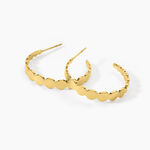 Cr&eacute;oles Acier Dor&eacute; Naomi - Cr&eacute;oles Femme | Marc Orian