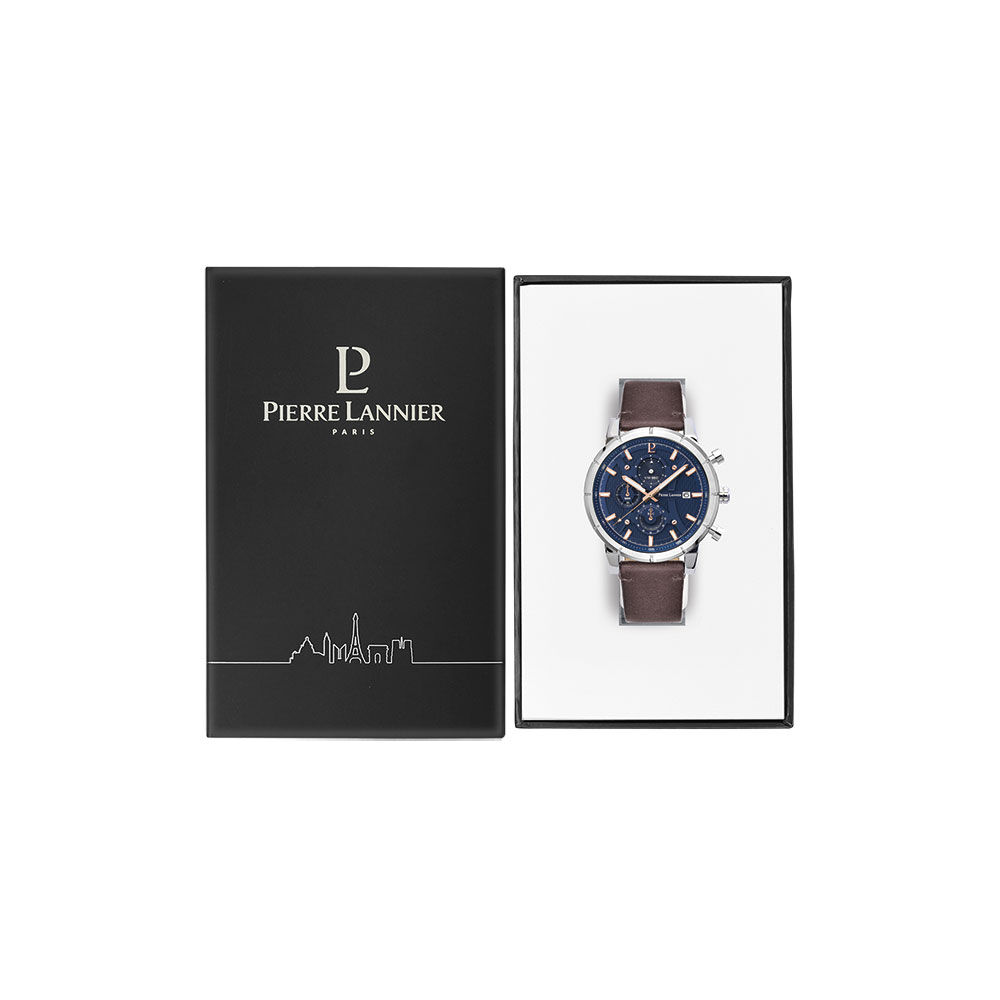 Montre Pierre Lannier Criterium Bleu - Montres étanches Homme | Marc Orian