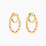 Boucles D'Oreilles Pendantes Cameline Or Jaune - Pendantes Femme | Marc Orian