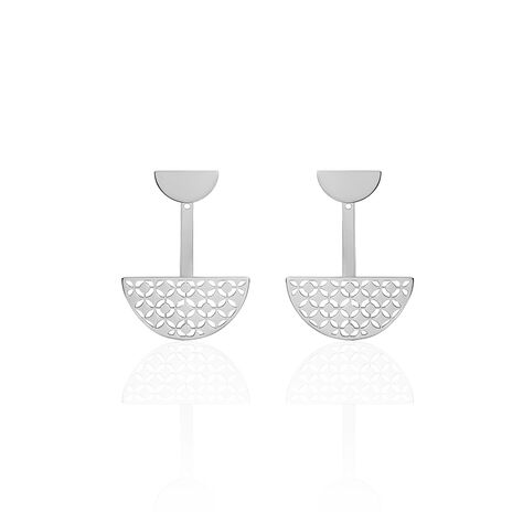 Bijoux D'oreilles Yelda Acier Blanc - Piercings d'oreilles Femme | Marc Orian