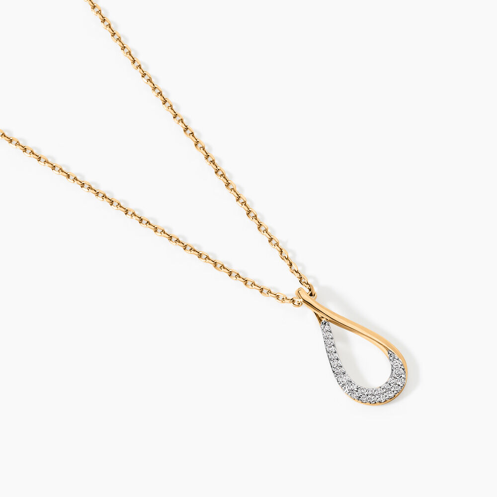 Collier Plaqu&eacute; Or Joost Oxydes De Zirconium - Colliers avec pierres Femme | Marc Orian