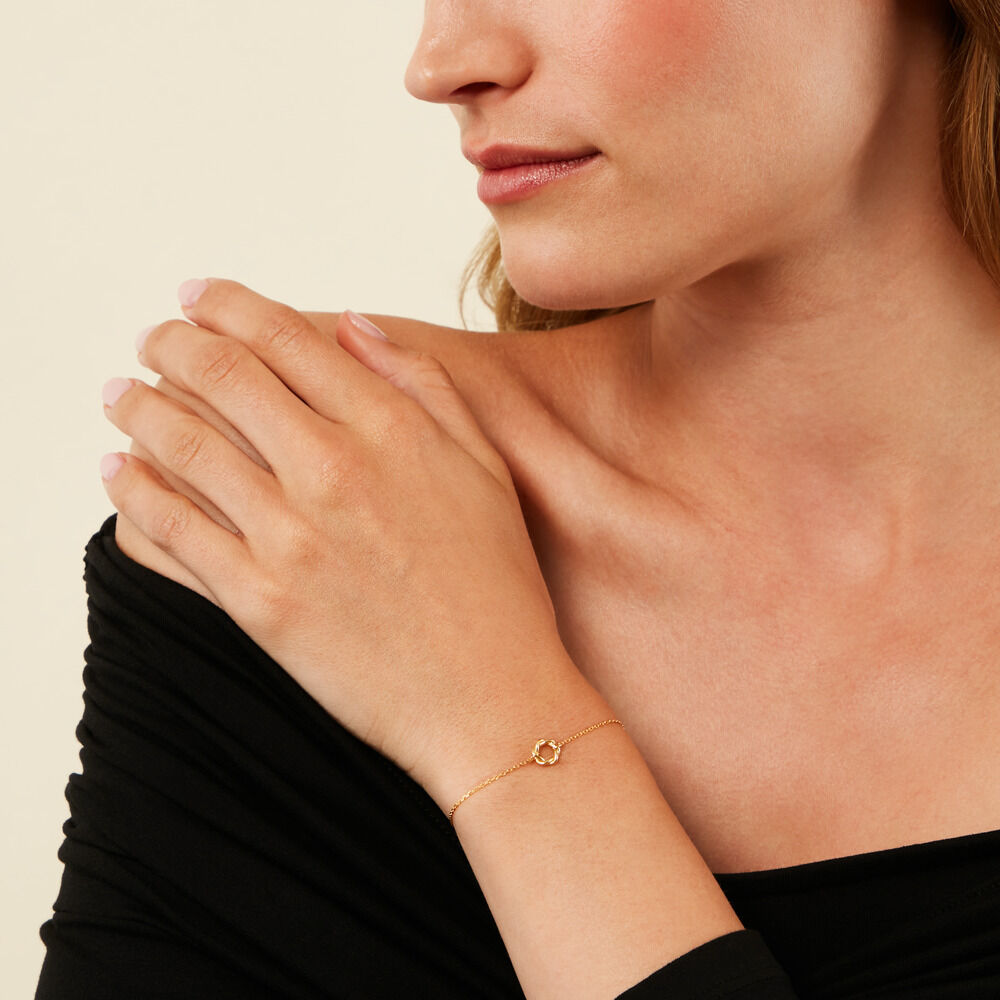 Bracelet Lou Plaqué Or Jaune - Bracelets fantaisie Femme | Marc Orian