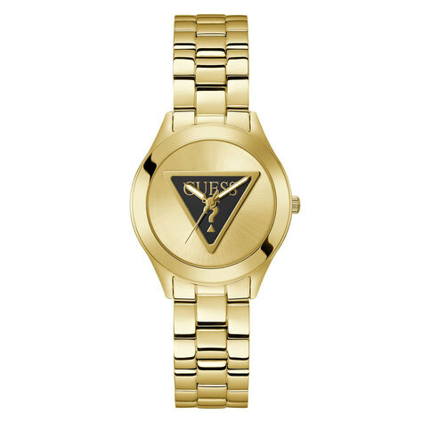 Montre Guess Tri Plaque Champagne - Montres &eacute;tanches Femme | Marc Orian