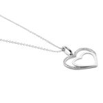 Collier Gasparde Argent Blanc Oxyde De Zirconium - Colliers avec pierres Femme | Marc Orian