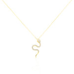 Collier Alvina Or Jaune Oxyde De Zirconium - Colliers avec pierres Femme | Marc Orian