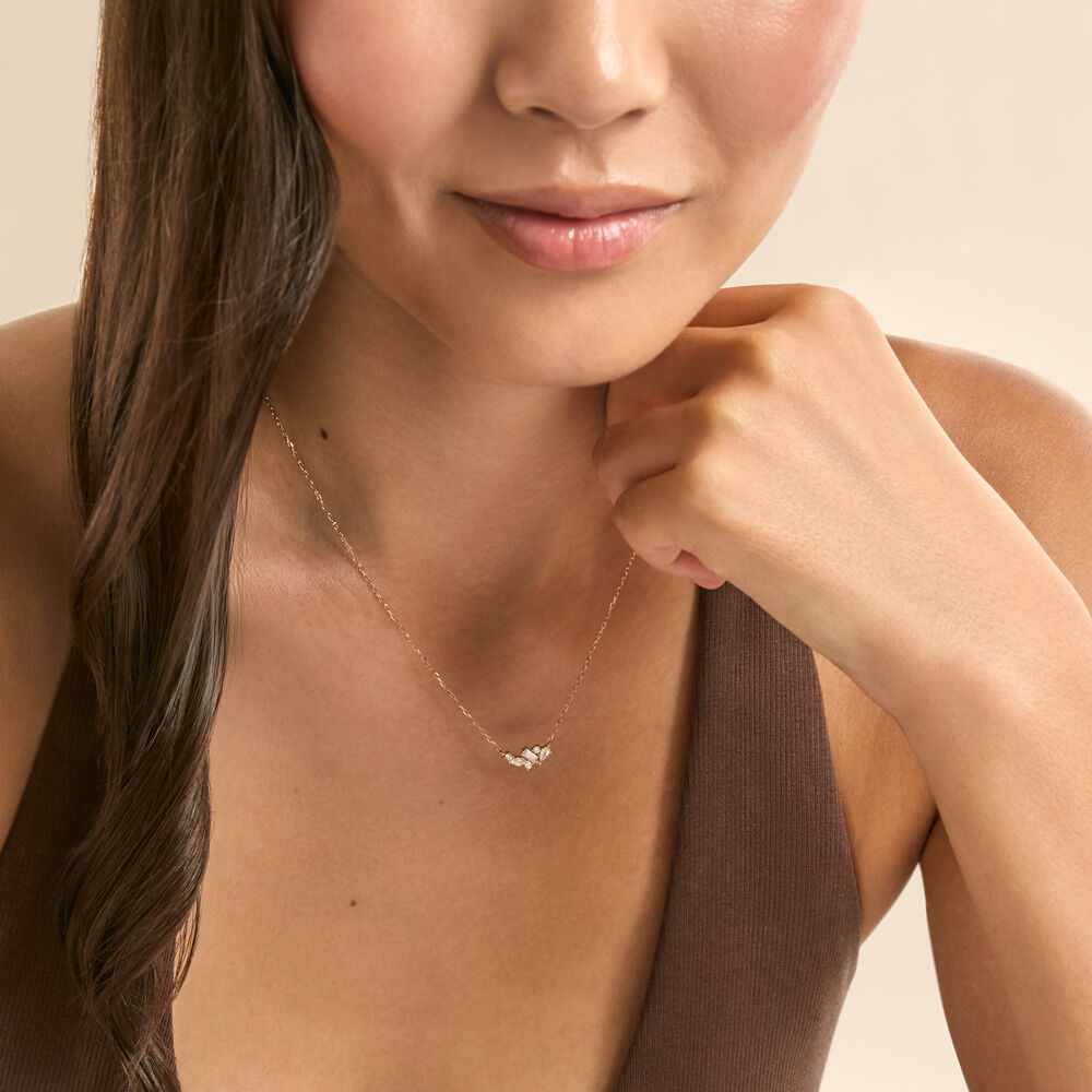 Collier Astrea Or Jaune Oxyde De Zirconium - Colliers avec pierres Femme | Marc Orian