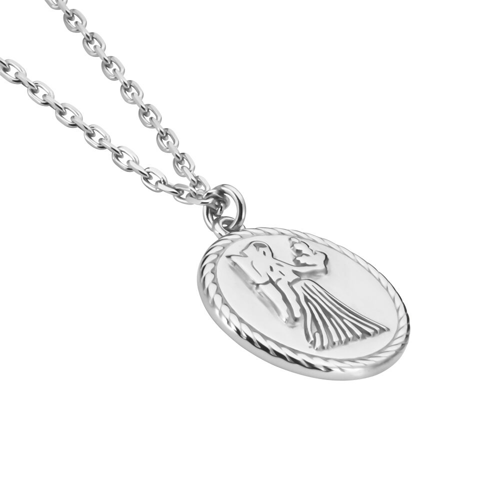Collier Argent Blanc Lew - Colliers Homme | Marc Orian