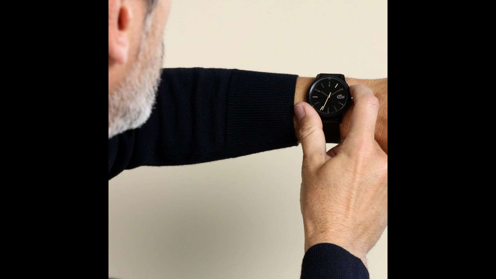 Montre Lacoste 12.12 Noir HXMHNQN0850 Marc Orian Bijouterie