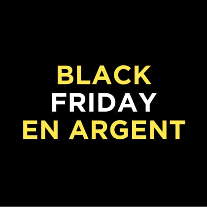 Black friday en argent