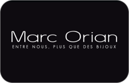 carte cadeau marc orian