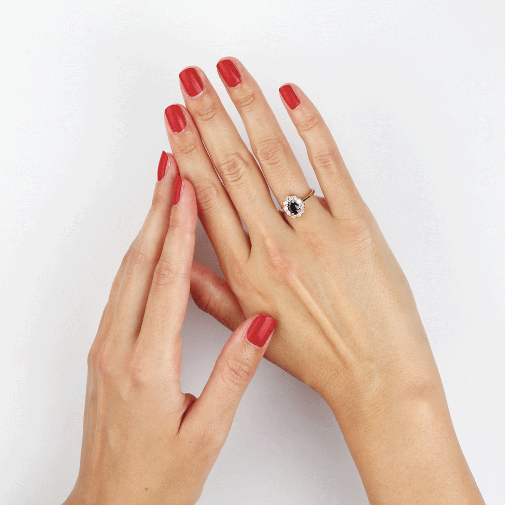 Bague Insaf Plaqué Or Jaune Oxyde De Zirconium - Solitaires Femme | Marc Orian