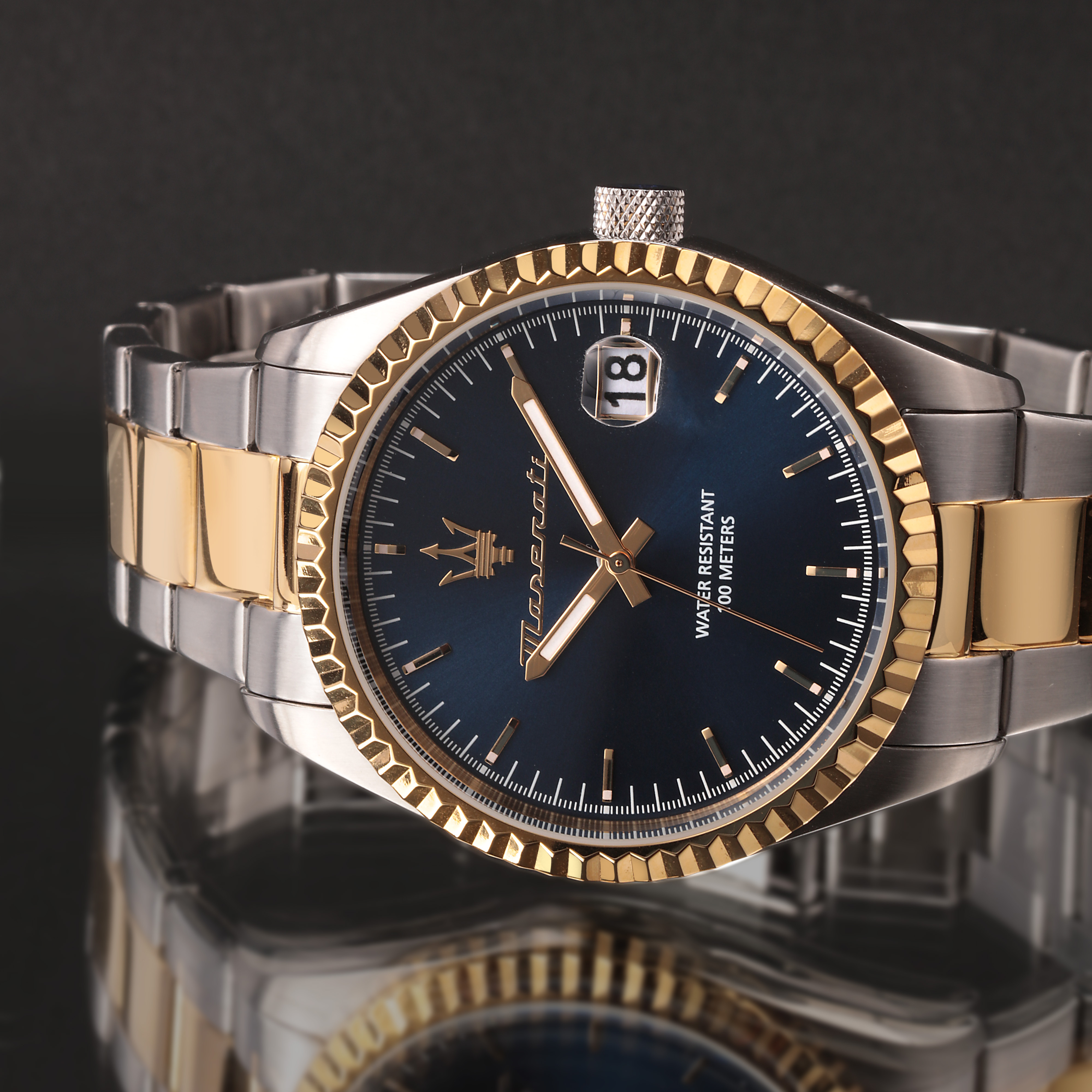 Montre Maserati Competizione Bleu - Montres classiques Homme | Marc Orian