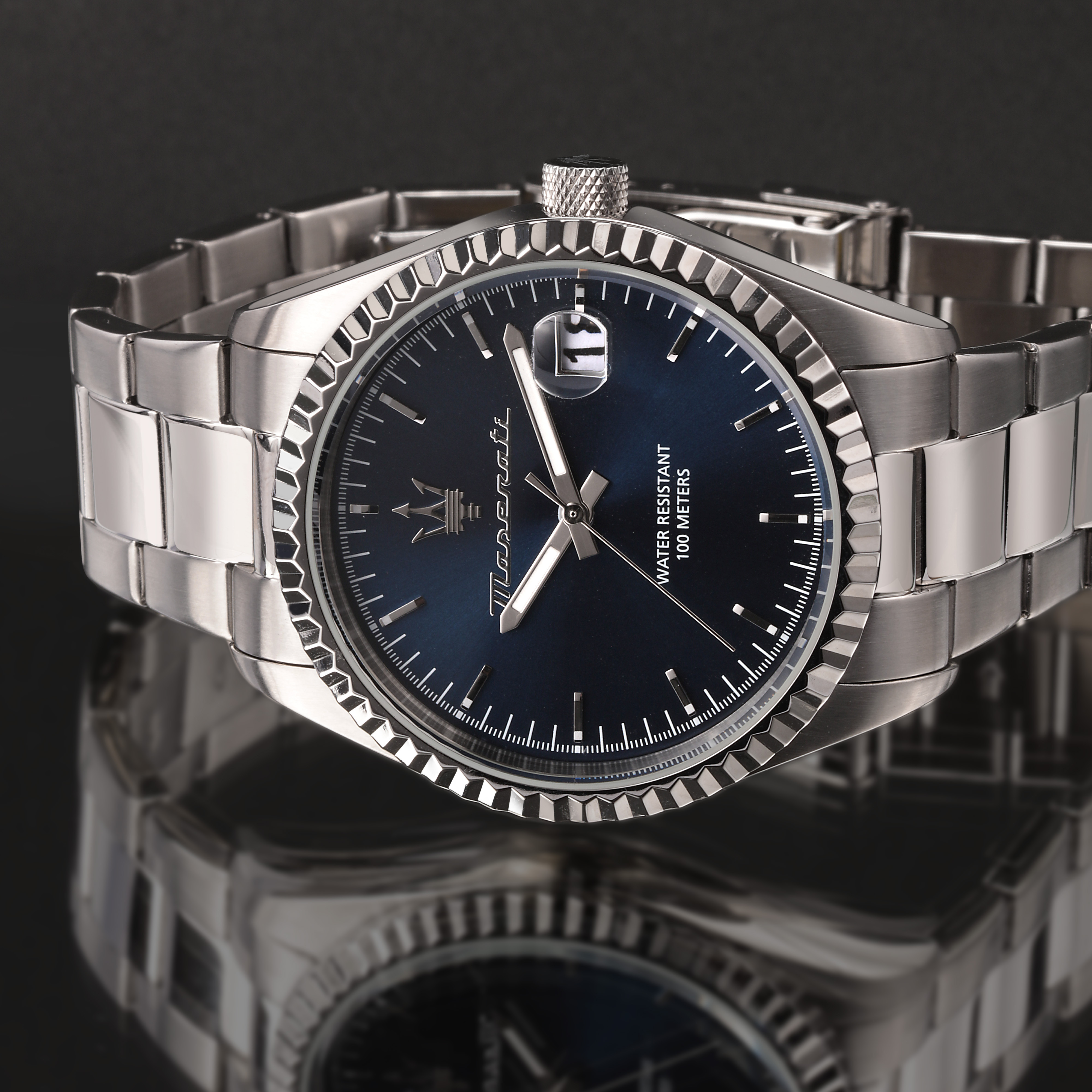 Montre Maserati Competizione Bleu - Montres classiques Homme | Marc Orian