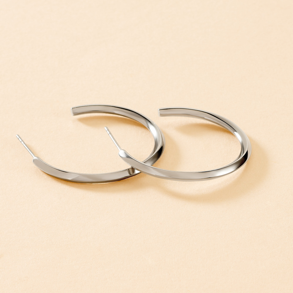 Cr&eacute;oles Tahaa Acier Blanc - Cr&eacute;oles Femme | Marc Orian