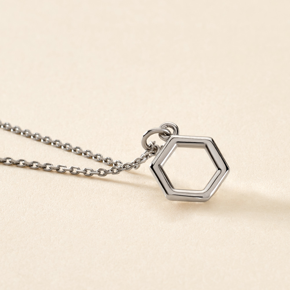 Collier Brielle Argent Blanc - Colliers Femme | Marc Orian