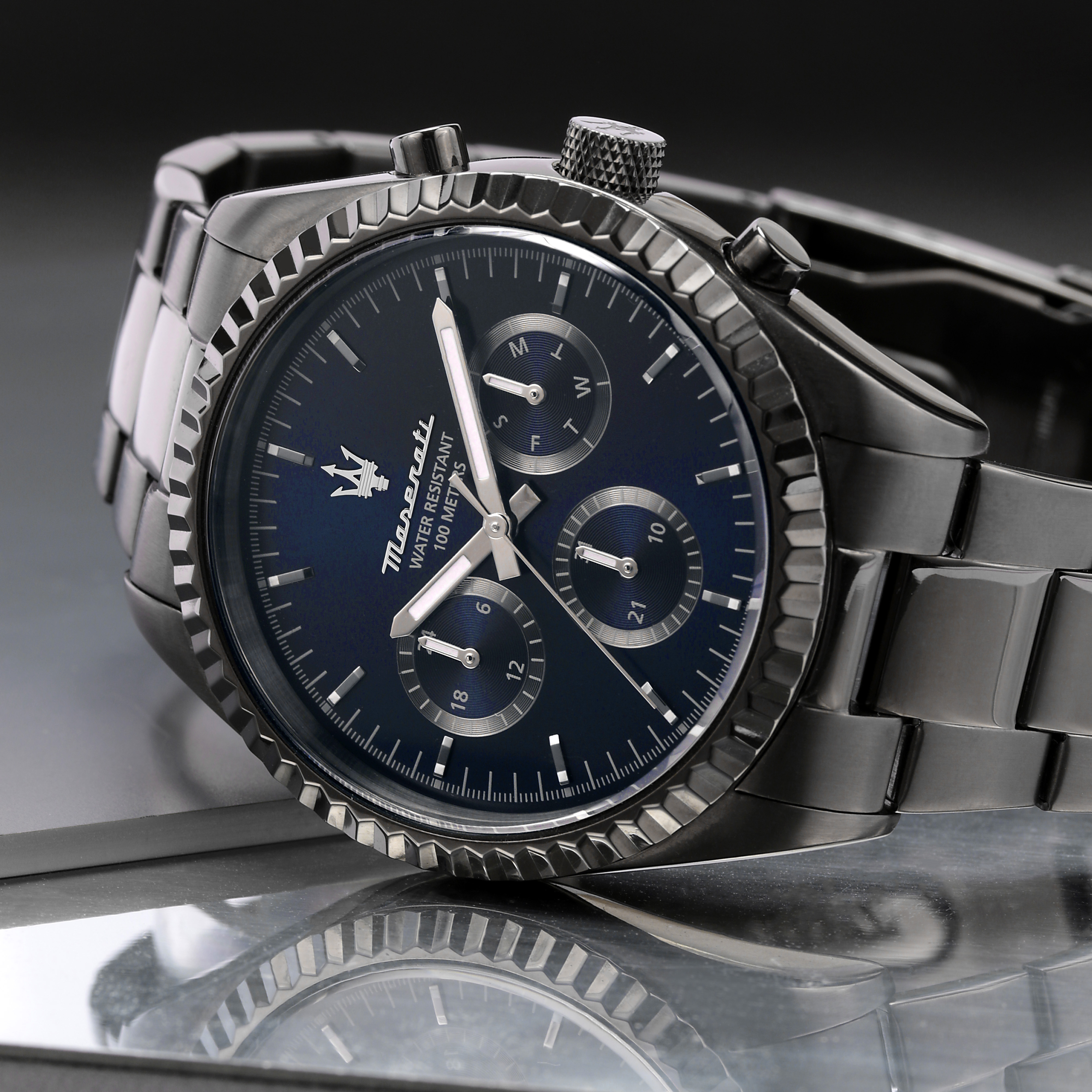 Montre Maserati Competizione Bleu - Montres classiques Homme | Marc Orian