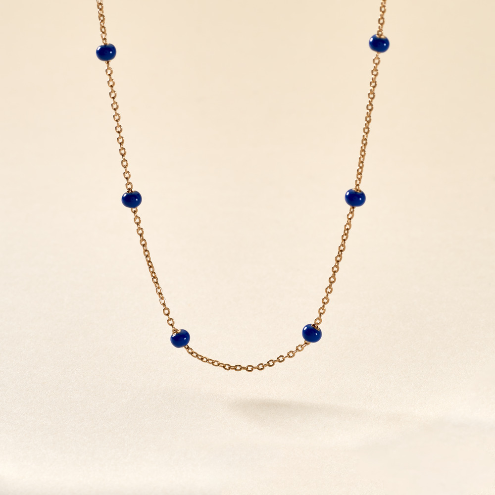 Collier Meike Plaque Or Jaune - Colliers fantaisie Femme | Marc Orian